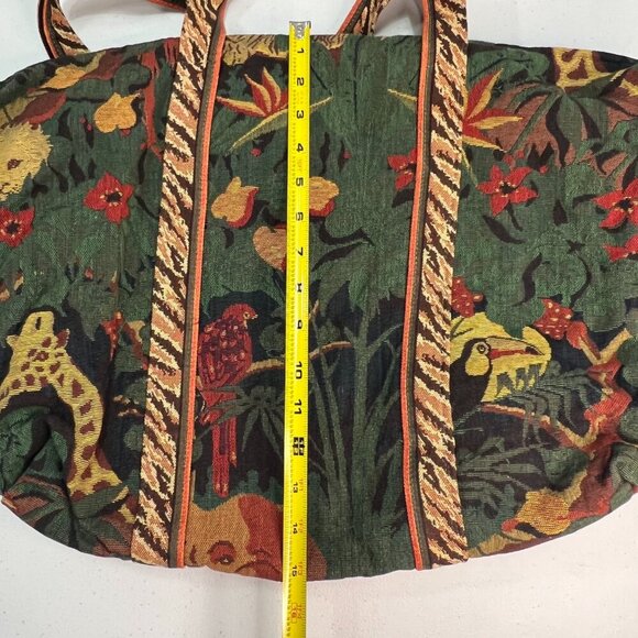 Tapisserie Tapestry Renaissance by Woven Art New York Safari Weekender Bag Boho - Picture 10 of 11